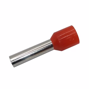Insulated Cord End Terminal jaoks 10mm2/7AWG Kaabel, 100pcs