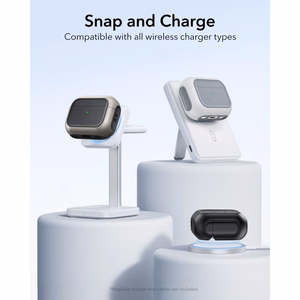 ESR Orbit HaloLock MagSafe Ümbris jaoks AirPods Pro 3 - Hall & Must