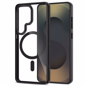 Tech-Protect Magmat MagSafe Ümbris for Samsung Galaxy S26 Ultra - läbipaistev must