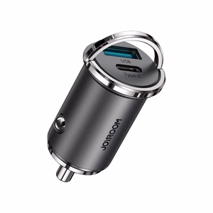 Автомобильное зарядное устройство Joyroom (C-A35) (1xUSB-C; 1xUSB; 4.8A 45W) чёрное