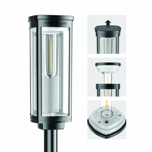 Forever Light Solar LED Lamp SUNARI FLS-97 CLASSIC Post 3000K 500mAh li-ion