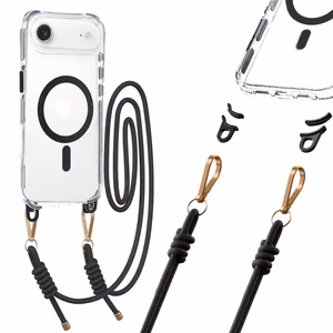 Tel Protect Strap Clear Ümbris jaoks Iphone 17 Air must