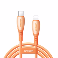 Joyroom S-A59 Vibrant Series 30W USB-C - Lightning kaabel 1.2m - oranž
