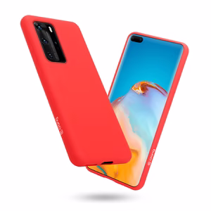 Crong Color Cover – чехол Huawei P40 Pro (красный)