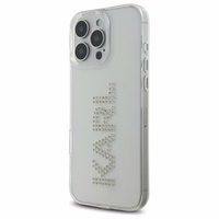 Karl Lagerfeld KLHCP16XHKLSTDCT iPhone 16 Pro Max 6.9" läbipaistev Hard Ümbris IML Rhinestones Logo