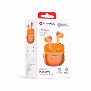 Forcell F-Audio Pulse Pro ANC + ENC Wireless In-Ear TWS Earbuds gold