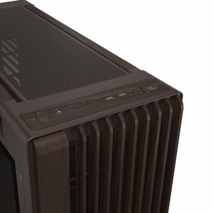 ASUS ProArt PA602 puidudisainiga retropruun keskmise tornmõõduga arvutikorpus karastatud klaaspaneeliga