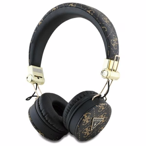 Guess Bluetooth ENC GUBH70E4PTMK on-ear headphones black/black 4G Triangle Round Shape