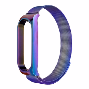Strap METAL for XIAOMI Mi Band 5 / 6 multicolor (05)