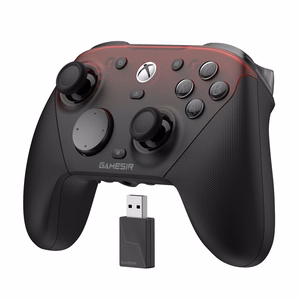GameSir G7 Pro BK TRI-MODE kontroller must ja punane
