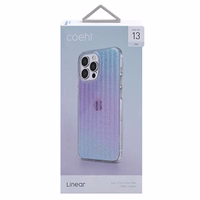 Uniq Coehl Linear korpus iPhone 13 Pro / iPhone 13 jaoks - roosa ja sinine