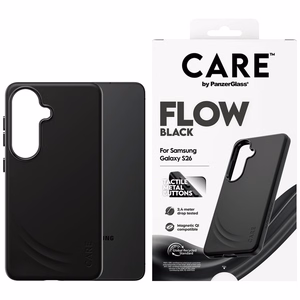 CARE by PanzerGlass Flow must QI ümbris Samsung Galaxy S26 - must