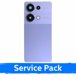 Tagakaas, ühilduv Xiaomi Redmi Note 13 Pro 4G / Lavender Purple / (Service Pack)