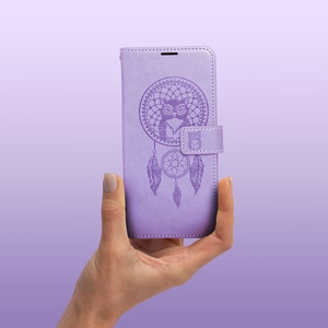 Чехол-книжка MEZZO для Xiaomi Redmi Note 15 Pro Plus 5G ловец снов фиолетовый