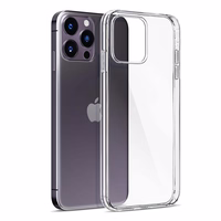 Silikoonist ümbris iPhone 14 Pro 3mk Clear Case sarjast - läbipaistev