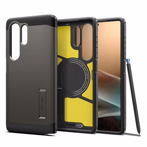 SPIGEN ümbris TOUGH ARMOR compatible with MagSafe jaoks SAMSUNG S25 Ultra gunmetal