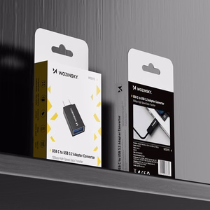 Wozinsky W10GY1S USB-C - USB-A 3.2 10Gb/s Adapter - must
