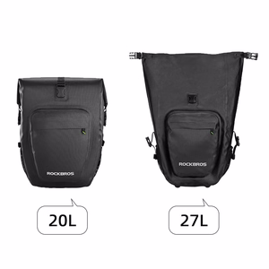 Rockbros AS-001 Waterproof Trunk Bag 27L - Black