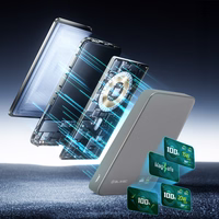 Blavec Akupank 10000mAh BJ-04 Slim 13,5mm - Type C - 22,5W magnetic Magsafe 3 in 1 (PBBJ04-MC10G) hall glass