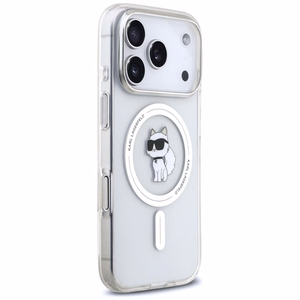 Karl Lagerfeld IML Choupette MagSafe Ümbris jaoks iPhone 17 Pro Max - Läbipaistev