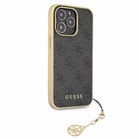 Guess GUHCP13XGF4GGR iPhone 13 Pro Max 6.7" hall/hall kõvakaaneline 4G Charms Collection