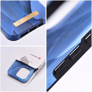 Чехол для iPhone 15 PRO MAX Forcell F-Protect Mirage совместим с MagSafe синяя птица