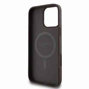 Guess 4G Printed Stripes MagSafe iPhone 16 Pro Ümbris - Brown