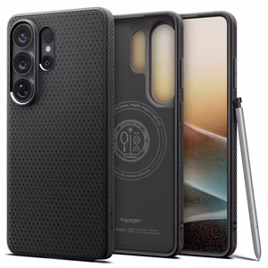 SPIGEN ümbris LIQUID AIR MAG ühildub MagSafe'iga SAMSUNG S26 Ultra jaoks matt must