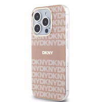 DKNY IML Mono & Stripe MagSafe ümbris jaoks iPhone 14 Pro Max - roosa