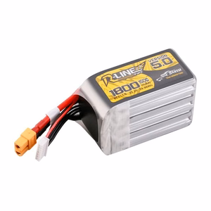 Lipo Tattu R-Line Version 5.0 1800mAh 22.2V 150C 6S aku XT60 pistikuga