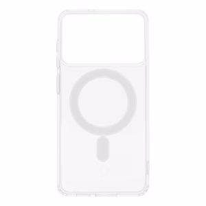 CLEAR MAG ÜMBRIS (MID) compatible with MagSafe jaoks SAMSUNG S26 Edge läbipaistev