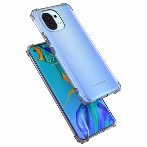 Wozinsky Anti Shock vastupidav ümbris koos Military Grade kaitsega Xiaomi Mi 11 läbipaistevale