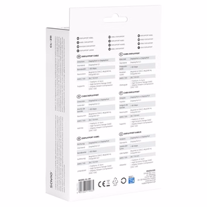 Savio CL-211 DisplayPort kaabel 3 m must
