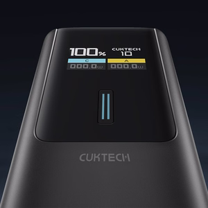 Powerbank Cuktech CKPB100PGLBL 150W 10000mAh USB-C USB-A - must