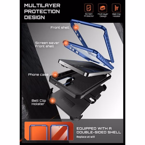Supcase Unicorn Beetle Pro Mag MagSafe Чехол набор 2 шт. для Samsung Galaxy S26 Ultra чёрный и тёмно-синий