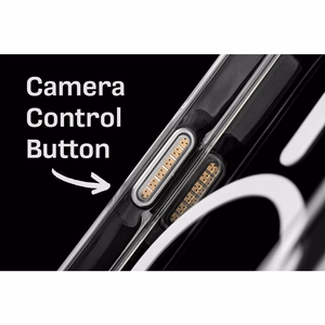 Clear Elite Mag Ümbris antiyellowing compatible with Camera Control button and MagSafe jaoks IPHONE 16 PRO MAX läbipaistev