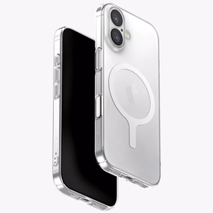 Uniq Airsuit iPhone 17 Magclick Charging Ümbris - läbipaistev