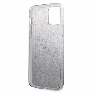 Guess GUHCP12SPCUGLSBK iPhone 12 mini 5.4" чёрный/чёрный жёсткий чехол Glitter Gradient Script