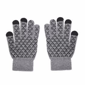 Universal Touchscreen Winter Gloves Triangle Man hall