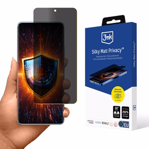 Privacy Film 3mk Silky Matt Privacy for Xiaomi Redmi Note 14 Pro+