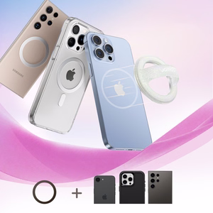 Joyroom JR-ZS500 Magnetic Ring Compatible with MagSafe Hoidja - valge