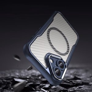 Leading Series MagSafe Silicone Ümbris jaoks iPhone 16 - Sinine