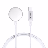 Tech-Protect UltraBoost USB-C Induktiivne Laadija jaoks Apple Watch 1m - valge