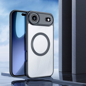 Чехол Dux Ducis Aimo Mag совместимый с MagSafe для iPhone 17 Air чёрный