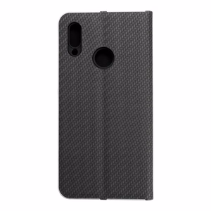 Чехол-книжка для Huawei P Smart 2019 Luna Book Carbon чёрный