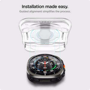 Spigen Glas.TR EZ Fit Karastatud klaas jaoks Samsung Galaxy Watch Ultra (47mm) - Clear (2-pack)