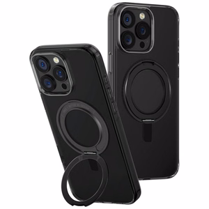 Uniq Swivix 360 Rotating Kickstand Ümbris jaoks iPhone 16 Pro Max - Must