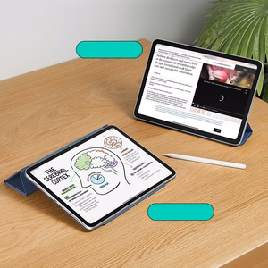 ESR Rebound Magnetic Ümbris jaoks iPad Pro 12.9” 2020 / 2021 / 2022 / iPad Air 13” 2024 / 2025 - Sinine