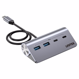 Unitek Алюминиевый хаб USB-C 2x USB-A 2x USB-C 5Gbps