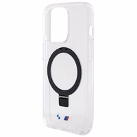 BMW Ring Stand M Collection MagSafe ümbris jaoks iPhone 15 Pro Max - läbipaistev